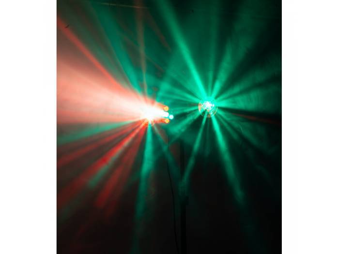 Party Light SpinLED Conjunto de iluminación efectos LEDs - Astro , Wash , Flash y Láser - 5