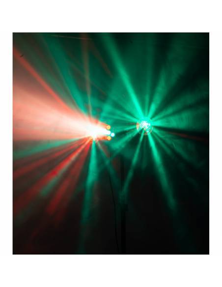 Party Light SpinLED Conjunto de iluminación efectos LEDs - Astro , Wash , Flash y Láser - 5