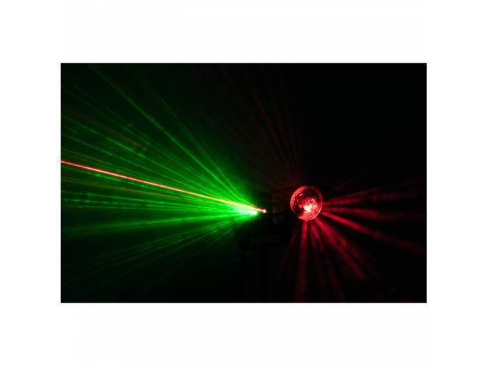 Party Light SpinLED Conjunto de iluminación efectos LEDs - Astro , Wash , Flash y Láser - 6