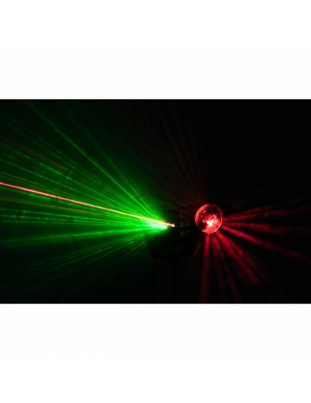 Party Light SpinLED Conjunto de iluminación efectos LEDs - Astro , Wash , Flash y Láser - 6