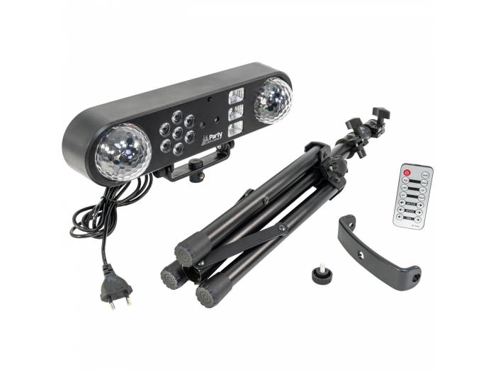 Party Light SpinLED Conjunto de iluminación efectos LEDs - Astro , Wash , Flash y Láser - 7