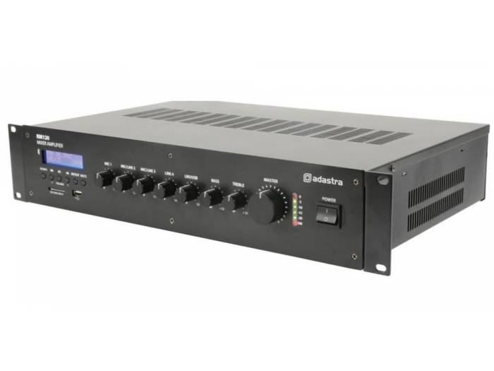 Adastra RM120 Amplificador Mezclador Línea 100V - 1