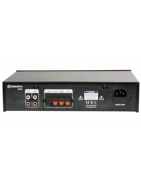 ADASTRA DM25 Amplificador Línea 100V 25W RMS 953108 - 2