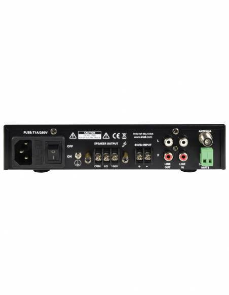 Adastra UM30  Amplificador mezclador compacto para línea de 100V - 30W - 5