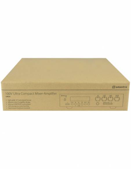 Adastra UM30  Amplificador mezclador compacto para línea de 100V - 30W - 7