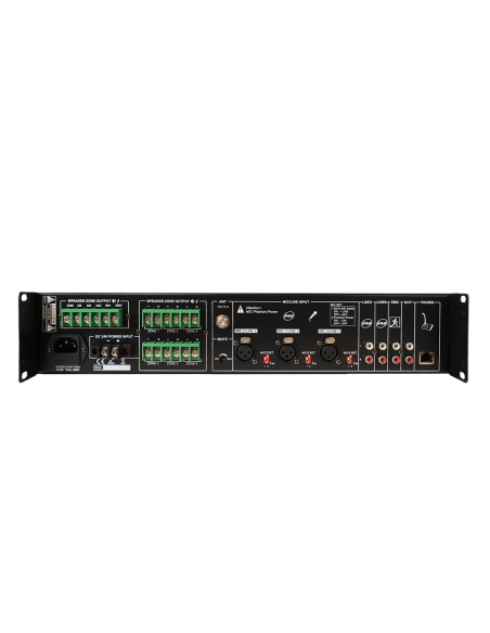 AVFOX FXMA-6Z500FMB Amplificador mezclador de 6 zonas para megafonía - 3