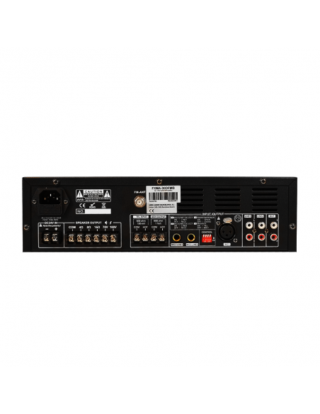 AVFOX FXMA-30DFMB Amplificador compacto de tamaño mini para megafonía - 3