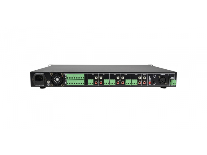 ADASTRA RMS605 Amplificador Línea 100V/4Ohm 5 x 60Wrms - 2