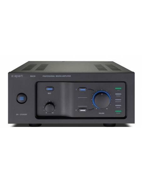 Apart Biamp MA-30 Mezclador-Amplificador de 30W para líneas de 100V y baja impedancia - 1