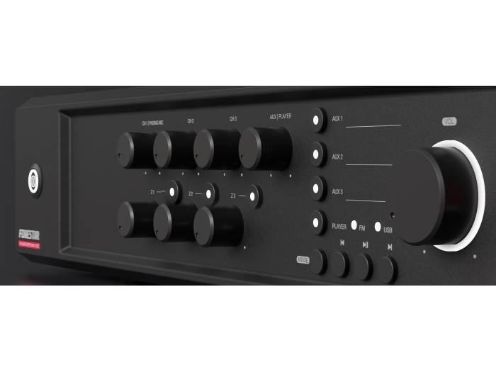Fonestar MAX-120Z Amplificador Digital con 3 zonas - 3
