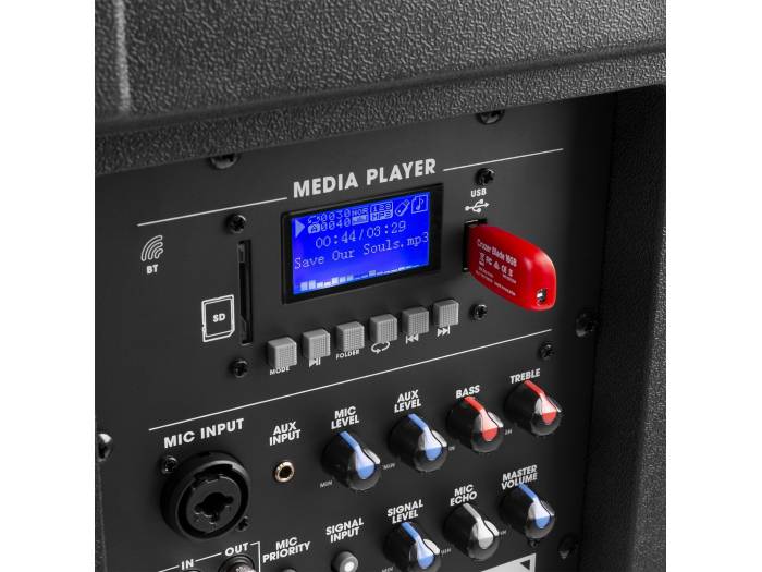 Vonyx VSA500 Sistema Portátil 12" 2HH UHF - 6