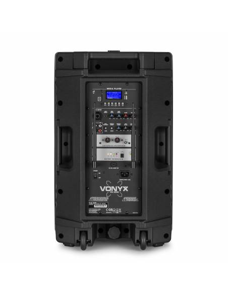 Vonyx VSA500 Sistema Portátil 12" 2HH UHF - 8