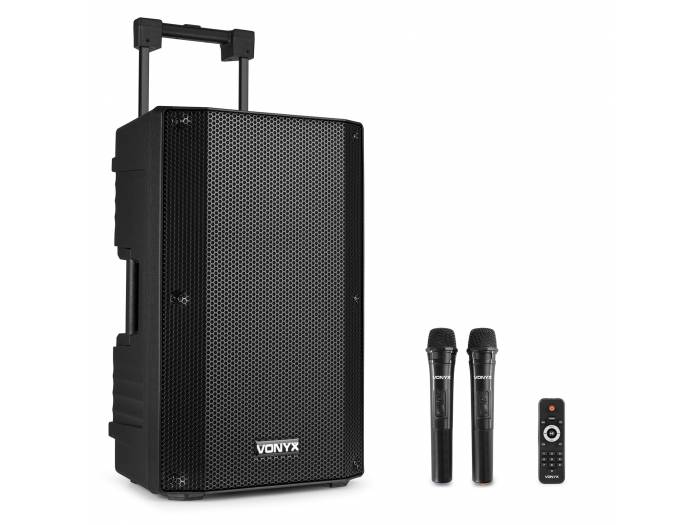 Vonyx VSA500 Sistema Portátil 12" 2HH UHF - 14