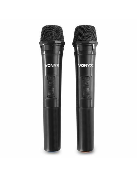 Vonyx VSA700 Sistema Portátil 15" 2HH UHF - 5