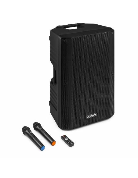Vonyx VSA700 Sistema Portátil 15" 2HH UHF - 8
