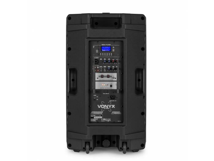Vonyx VSA700 Sistema Portátil 15" 2HH UHF - 9