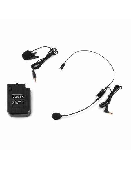 Vonyx VSA500-BP Altavoz Portátil 12" HH+BP UHF 800w - 4