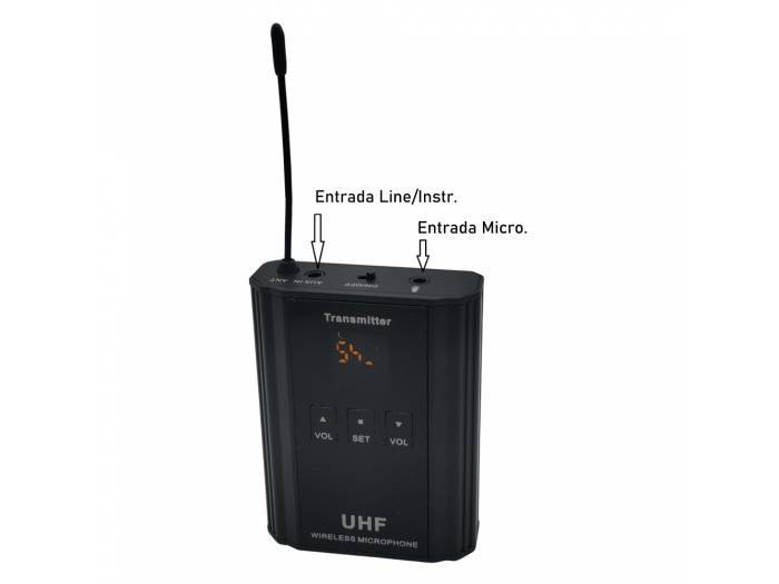 SEVEN SOUNDVECTOR SV112WMU MICROFONO INALAMBRICO UHF LAVALIER - 2