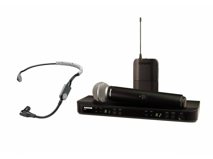 SHURE BLX1288E/SM35 K3E Combo Inalámbrico SM58 y SM35