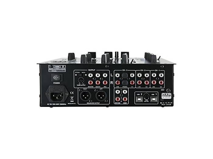 DAP Audio CORE MIX-3 USB Mezclador DJ con Interfaz USB - 4