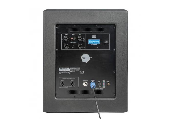 DAP Audio Pure Club 15  Connunto Subwoofer 15" + 8" Tops con DSP - 3