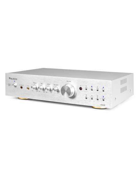 Audizio AD420A Amplificador Hifi 4 Canales Aluminio - 5