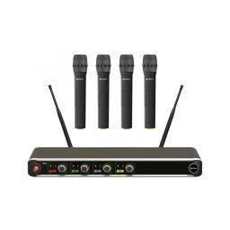 CHORD NU4-H Microfono Inalambrico de Mano 4 Canales 171843 - 1