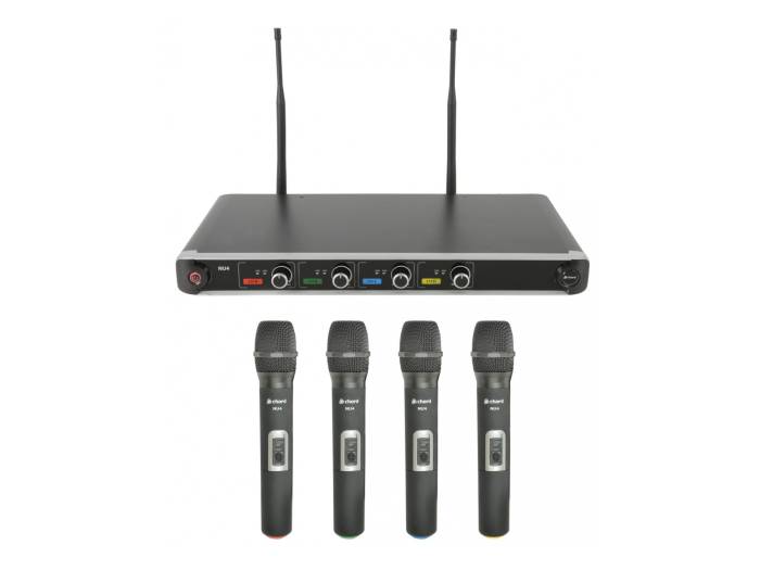 CHORD NU4-H Microfono Inalambrico de Mano 4 Canales 171843 - 2