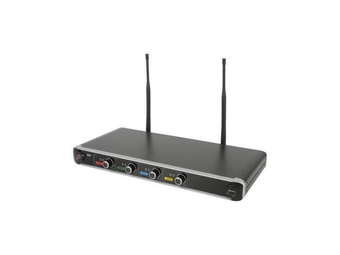 CHORD NU4-H Microfono Inalambrico de Mano 4 Canales 171843 - 4