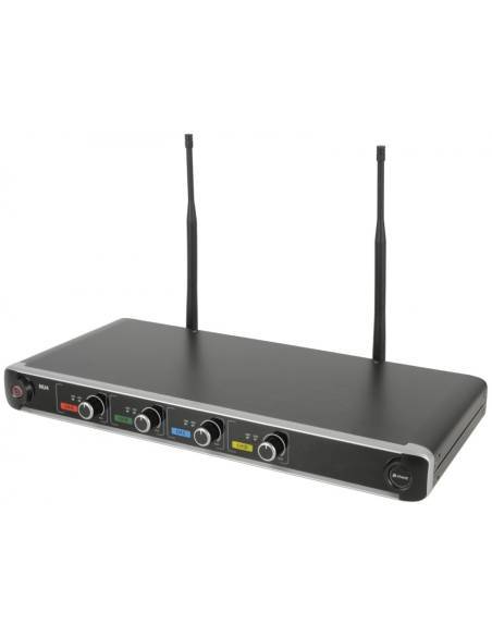 CHORD NU4-H Microfono Inalambrico de Mano 4 Canales 171843 - 4