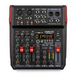 VONYX VM-KG06 Mezclador 6 canales BT/DSP/USB grabación - 1