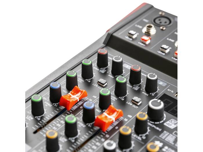 VONYX VM-KG06 Mezclador 6 canales BT/DSP/USB grabación - 4