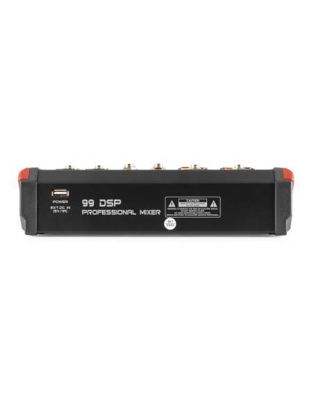 VONYX VM-KG06 Mezclador 6 canales BT/DSP/USB grabación - 5