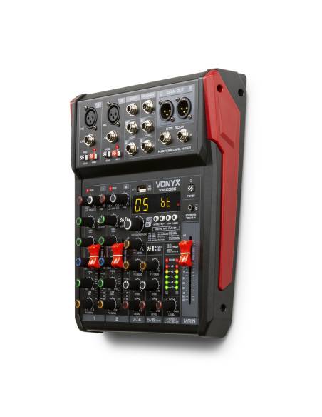 VONYX VM-KG06 Mezclador 6 canales BT/DSP/USB grabación - 8