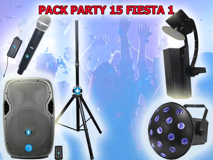 PACK PARTY 15 FIESTA 1 - 2