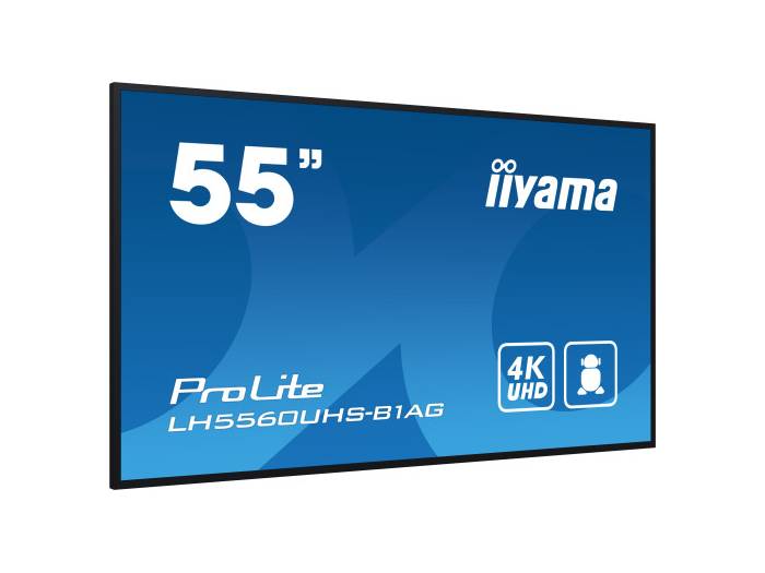 iiyama PROLITE Pizarra digital 139,7 cm (55") LED Wifi 500 cd / m² 4K Ultra HD Negro