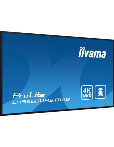 iiyama PROLITE Pizarra digital 139,7 cm (55") LED Wifi 500 cd / m² 4K Ultra HD Negro - 3