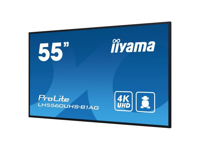 iiyama PROLITE Pizarra digital 139,7 cm (55") LED Wifi 500 cd / m² 4K Ultra HD Negro