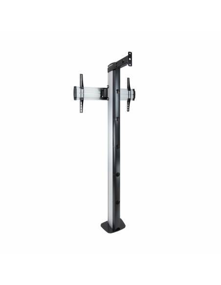 TOOQ SOPORTE SUELO FIJO ALUMINIO "THE TOWER" 37-70" 90° FS2270M-B