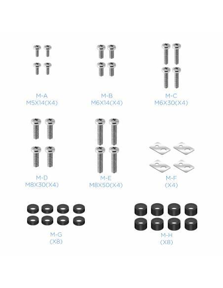 TOOQ SOPORTE SUELO RUEDAS TV HORIZONTAL/VERTICAL 37-70 FS1870M-B - 10