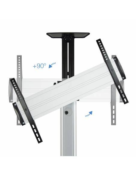 TOOQ SOPORTE SUELO RUEDAS TV HORIZONTAL/VERTICAL 37-70 FS1870M-B - 3