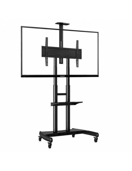 North Bayou AV Mobile Cart 80″ – Steel/Black - 2