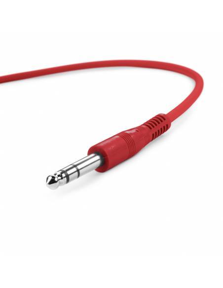 Adam Hall Cables K3 BVV 0030 SET Set Latiguillos de Jack 6 cables 6,3 mm estéreo a Jack 6,3 mm estéreo 0,3 m - 5
