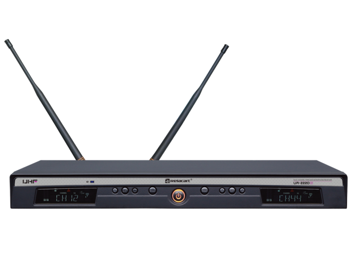 Relacart UR-222D Receptor inalámbrico de doble canal - 1