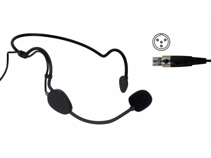 FONESTAR FCM-660-MC4 Micrófono de condensador de cabeza