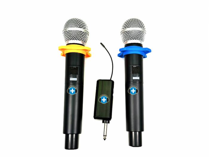Seven SV210WMU 2 Micrófonos de Mano inalámbricos UHF  Recargable - 2