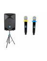 PACK SEVEN 15APRO VOCALISTA  CON 2 MICROFONOS INALAMBRICOS BASIC