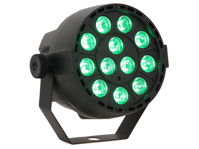 Iibiza Light PROYECTOR PAR DE LED 12 X 3W RVB 3-EN-1 RECARGABLE