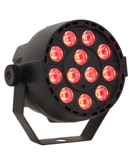 Iibiza Light PROYECTOR PAR DE LED 12 X 3W RVB 3-EN-1 RECARGABLE