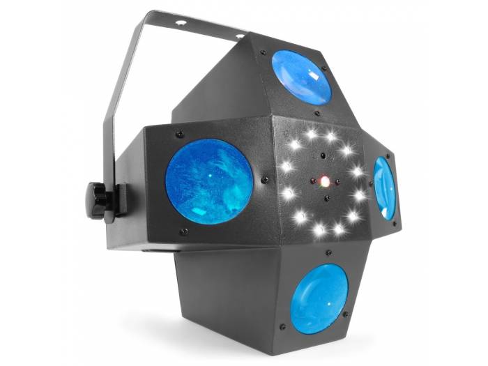 Beamz Multitrix LED con laser y strobo - 1